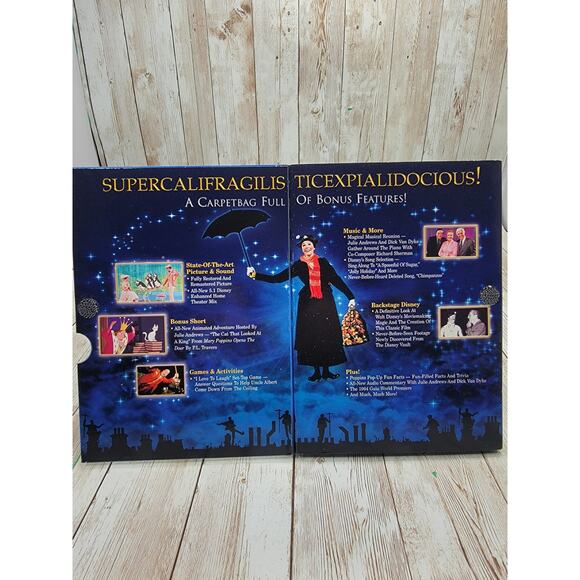 Walt Disney's MARY POPPINS 40th Anniversary Edition DVD 2004 2-Disc Set - Picture 3 of 5
